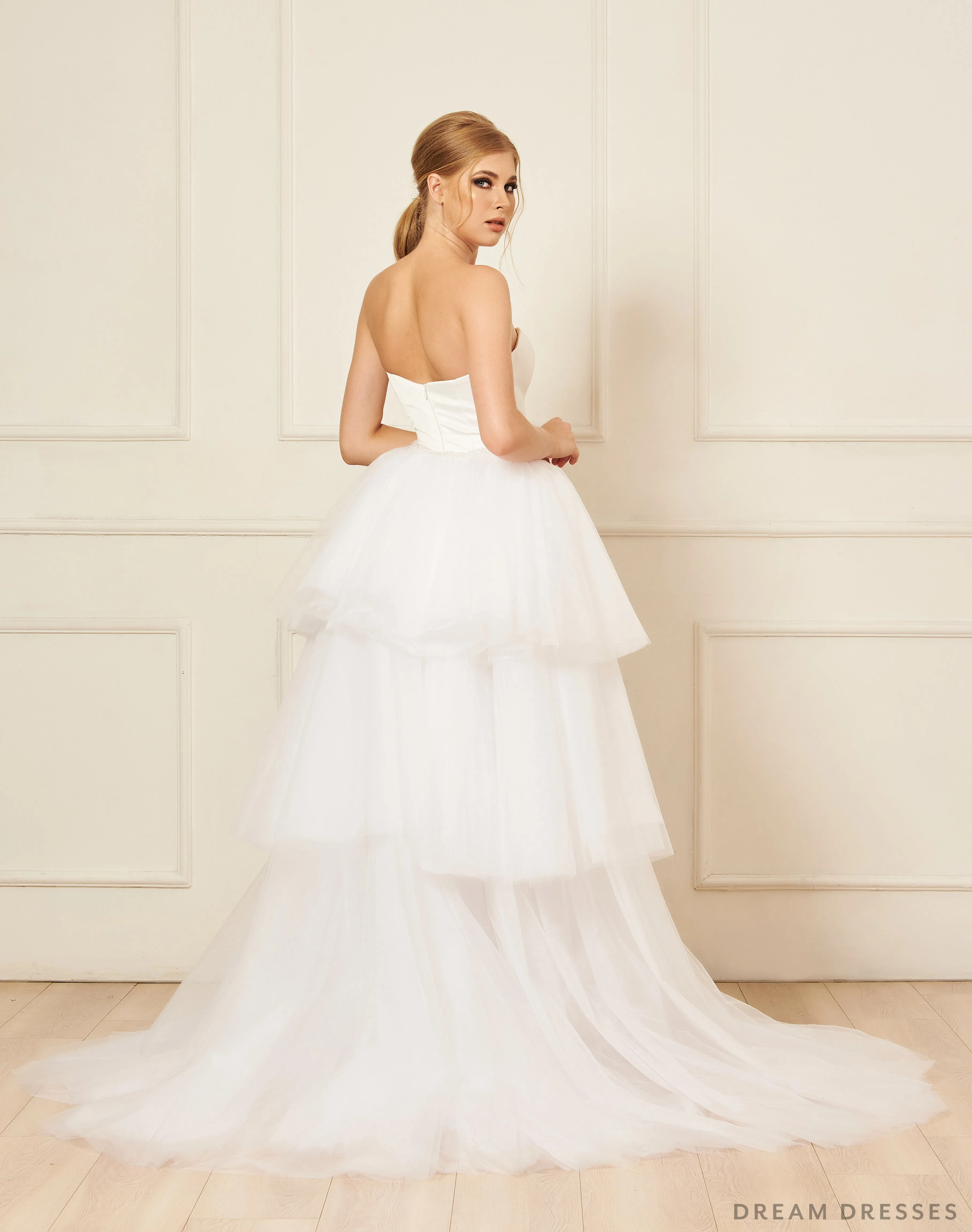 Removable Tiered Overskirt (#Iva)