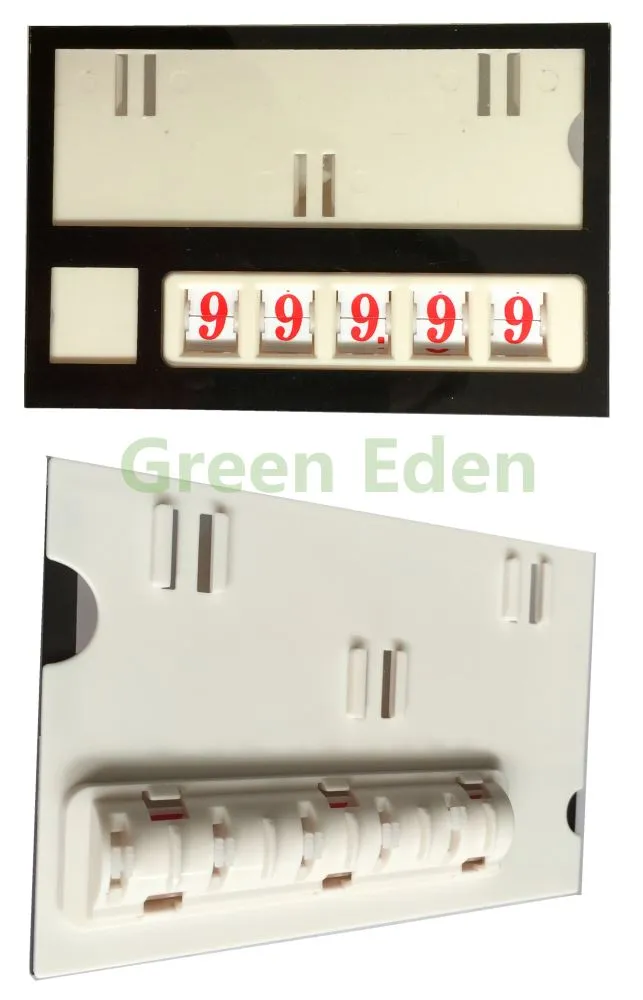 Retail Price Signage with number roller from 000.00 ~ 999.99 Max.