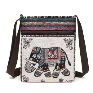 Retro Ethnic Style Small Canvas Bag