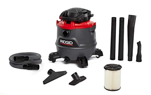 Ridgid 62723 Red 16 Gallon RT1600 Wet/Dry Vacuum