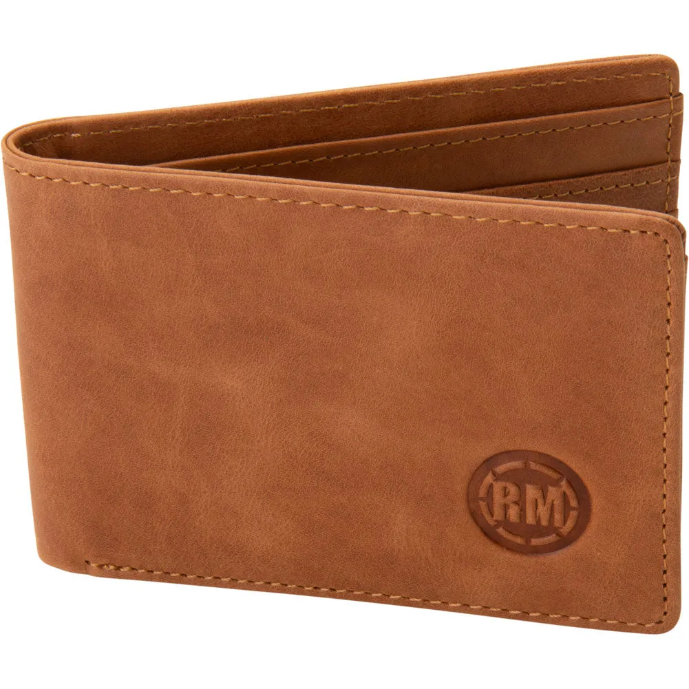 ROCKY MOUNTAIN ATV/MC BROWN BI-FOLD LEATHER WALLET