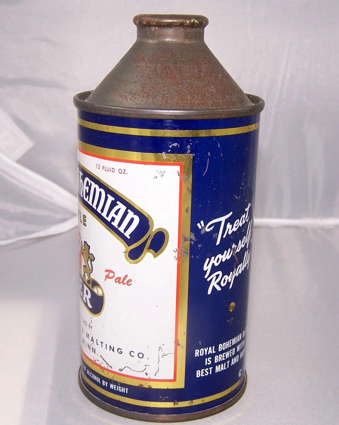 Royal Bohemian Style Beer, CNMT 3.2% USBC 182-17, Grade 1/1- Sold on 01/03/16