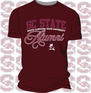 SC STATE | Fancy Alumni Maroon unisex Tees (N)