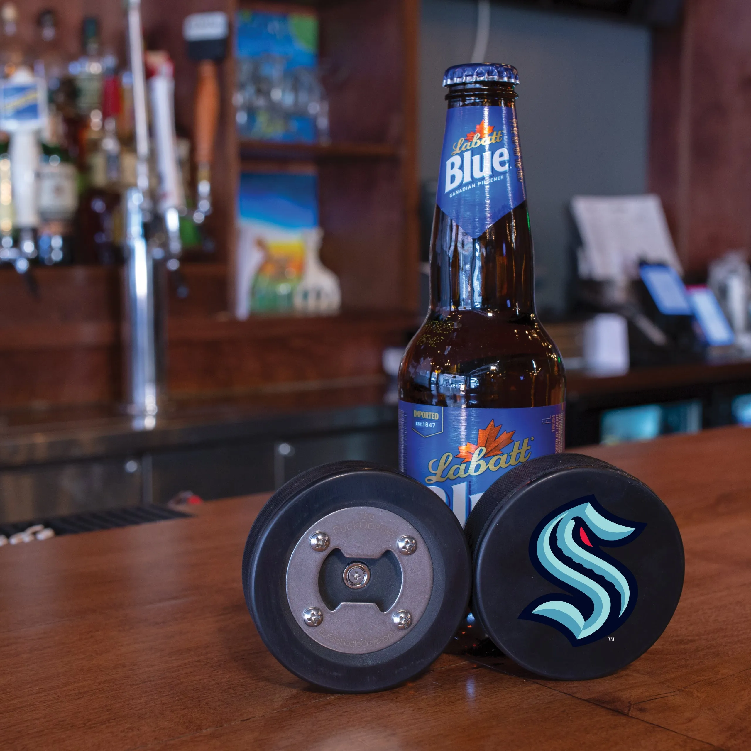 Seattle Kraken, Hockey Puck Bottle Opener