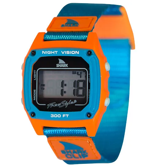 Shark Classic - Strap Kit - Clip - BLUE/ORANGE
