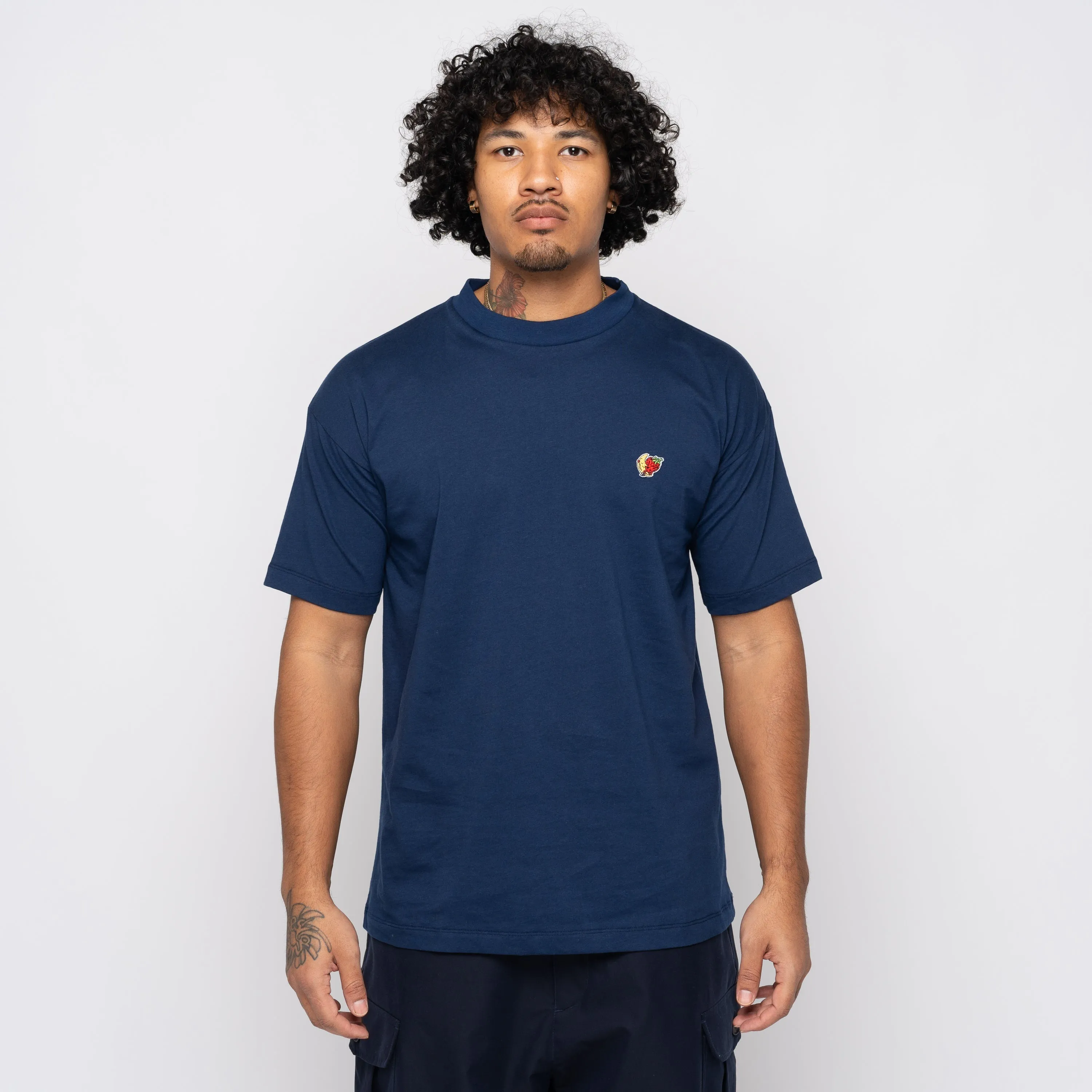 SHFW Perennial Logo Tee Navy SHF05T031-1