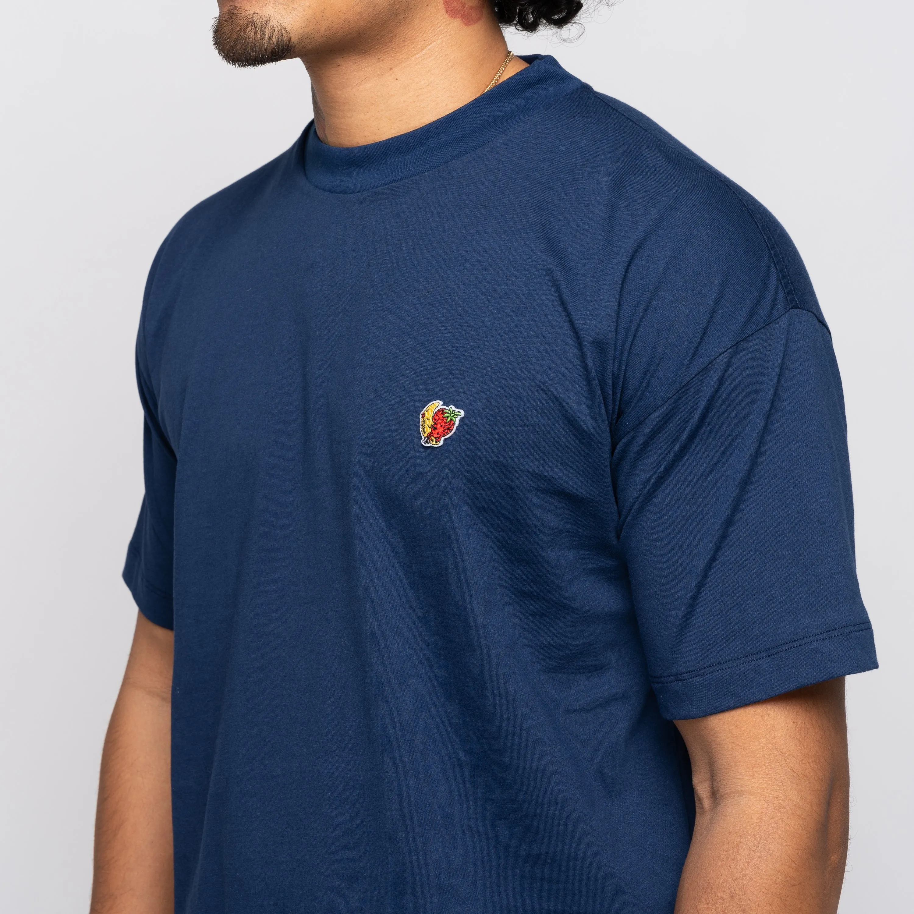 SHFW Perennial Logo Tee Navy SHF05T031-1