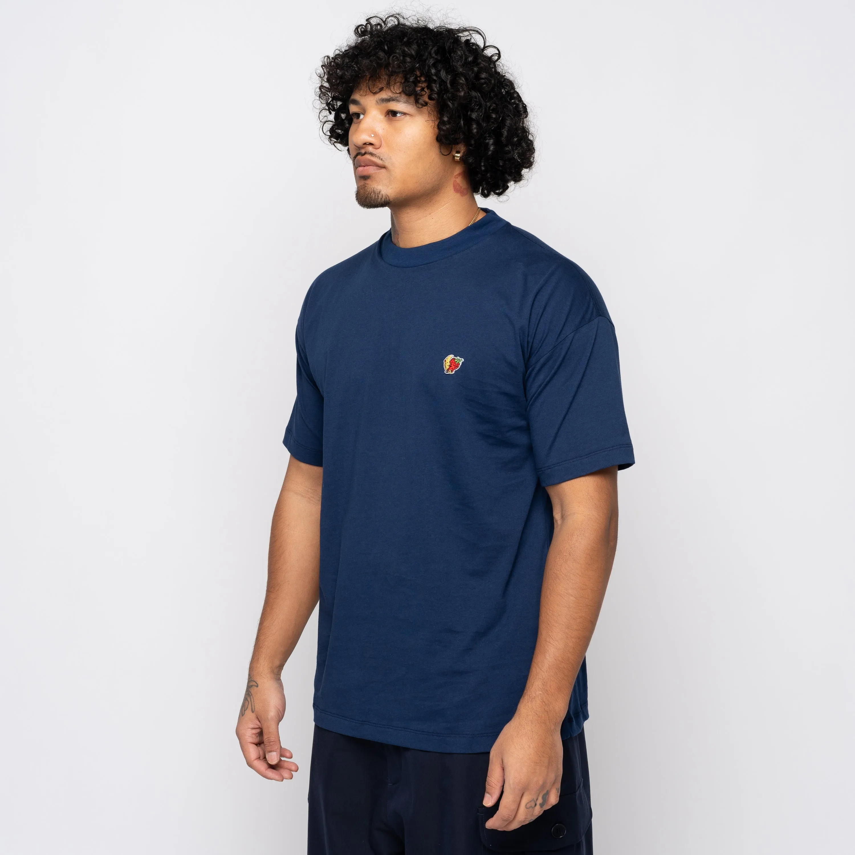 SHFW Perennial Logo Tee Navy SHF05T031-1