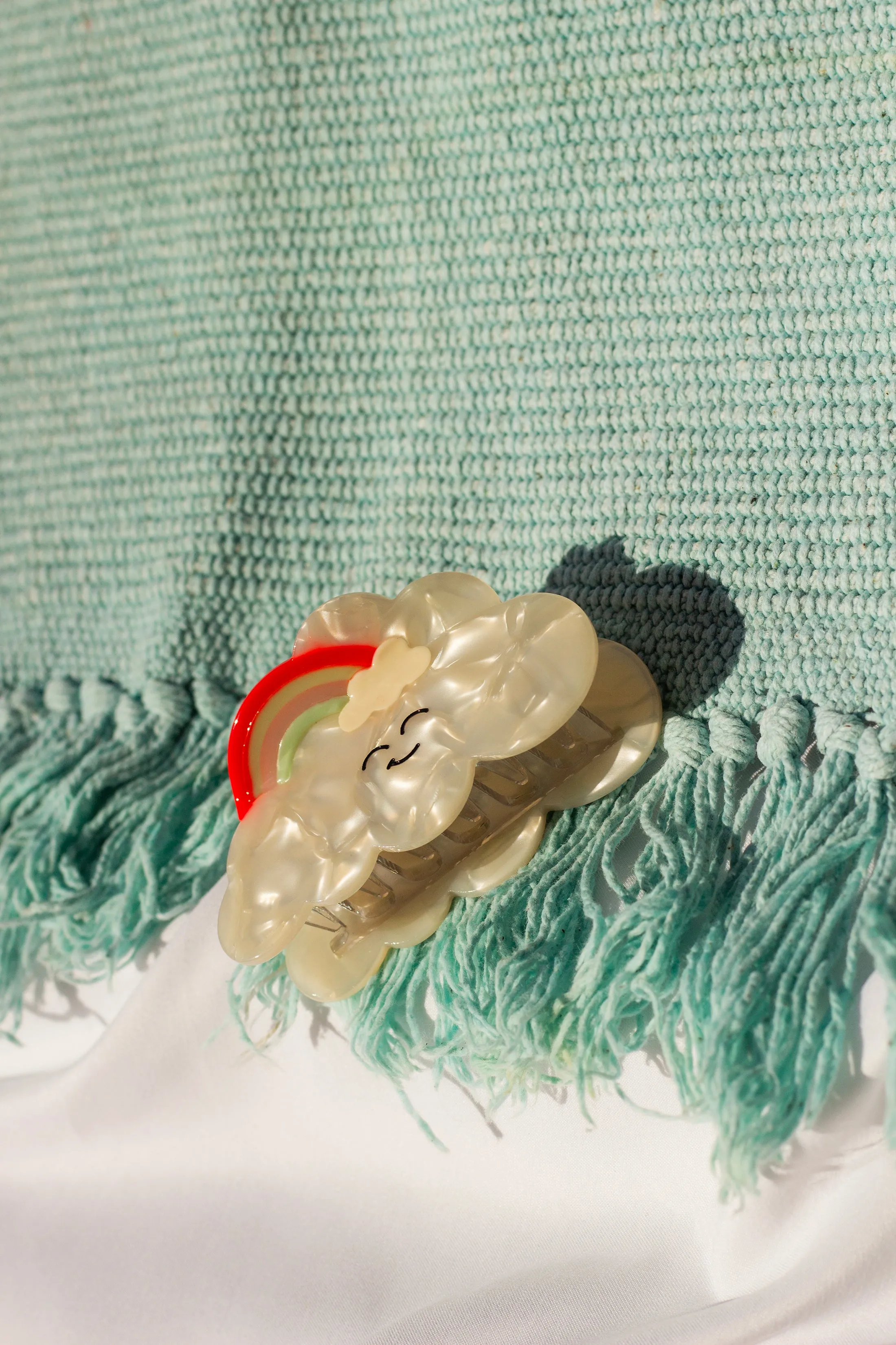 Shiny Cloud Claw Hair Clip