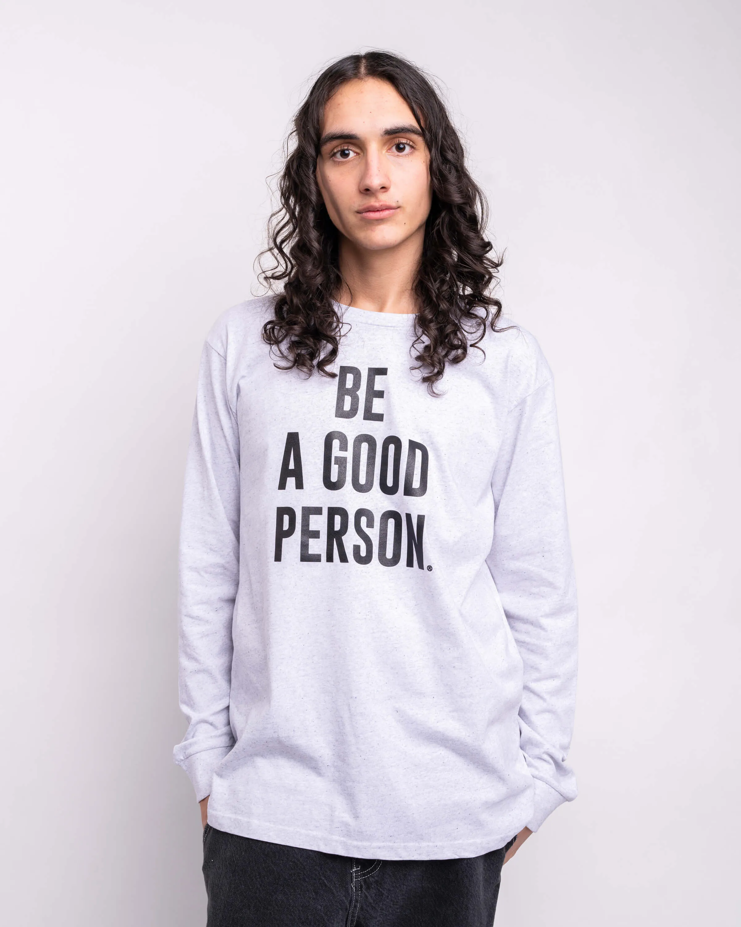 Signature Long Sleeve - Ash White
