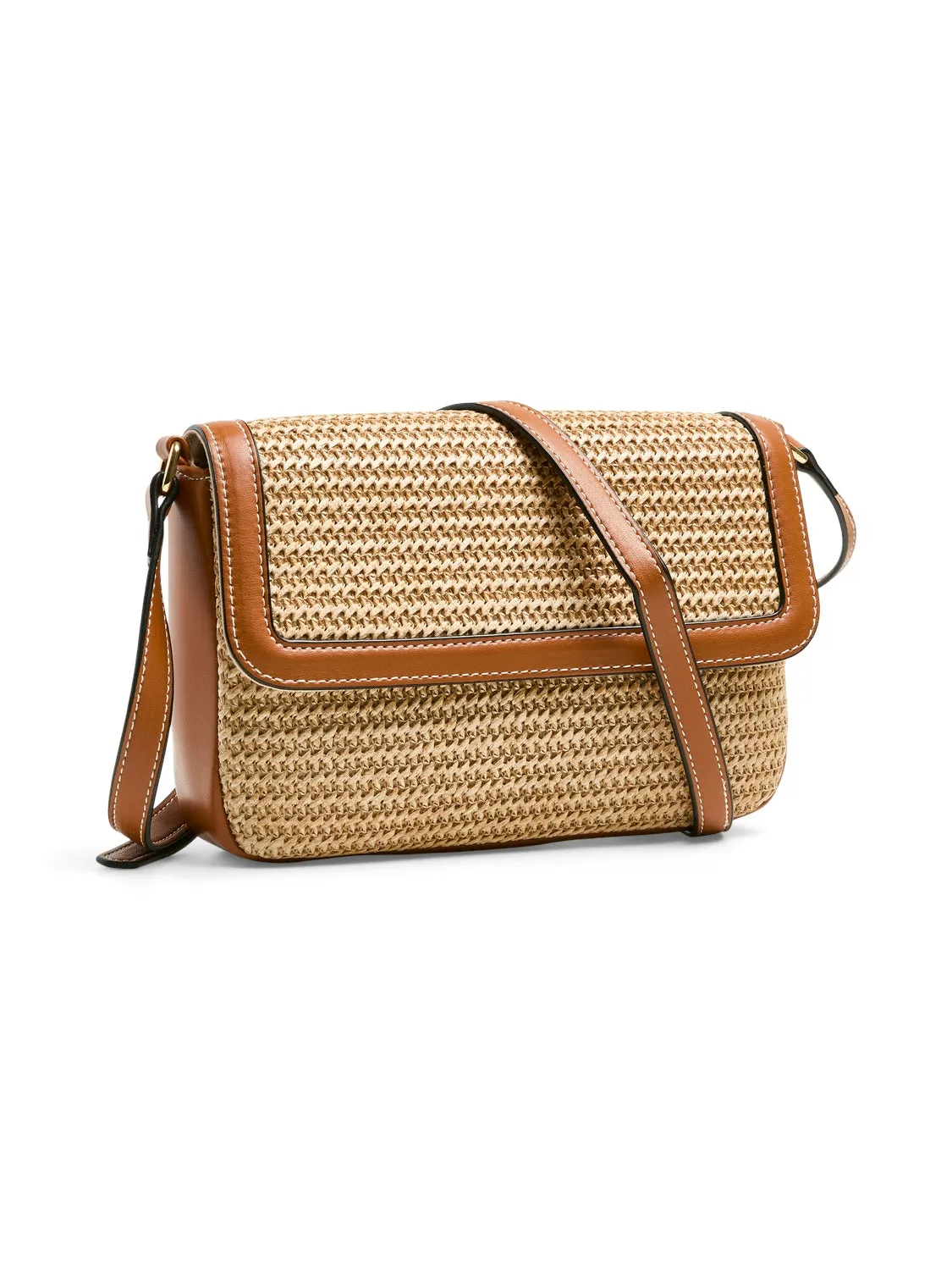 Simlina Weave Cross-body Bag