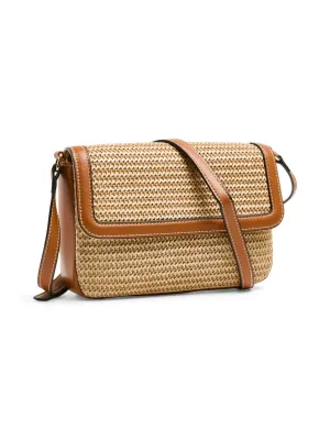 Simlina Weave Cross-body Bag
