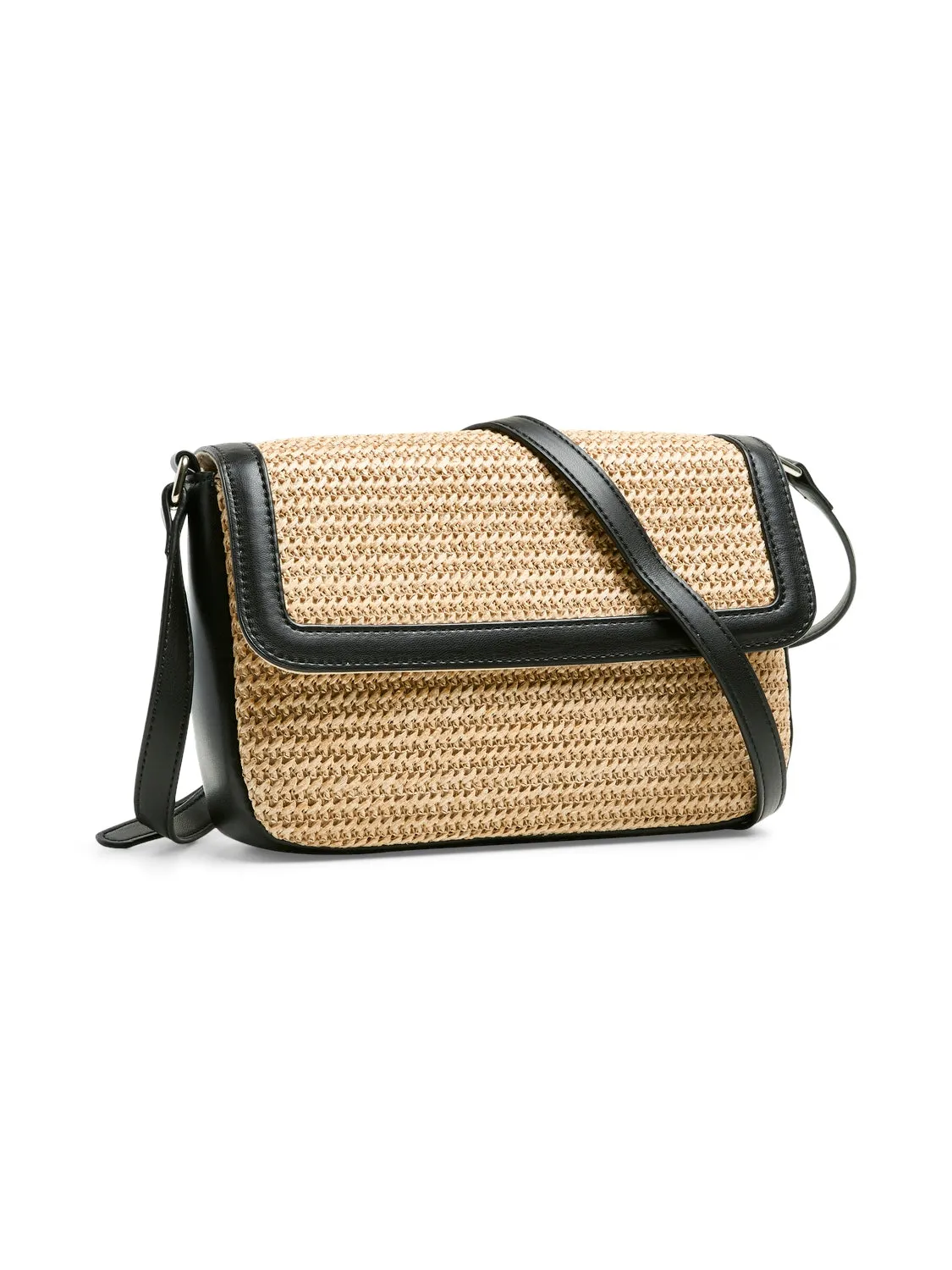 Simlina Weave Cross-body Bag