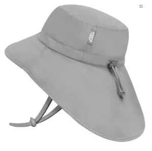 Size M (6-24): Jan & Jul Cotton Adventure Hat -GREY
