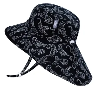 Size S (0-6m): Jan & Jul Cotton Adventure Hat - Tiger