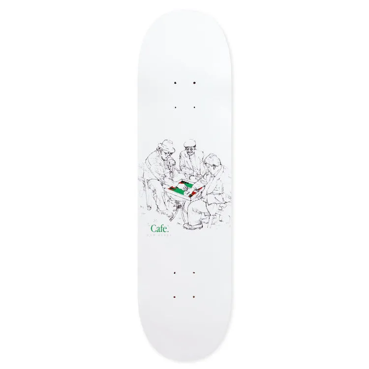 Skateboard Cafe Dom Henry Backgammon Skateboard Deck 8.38"
