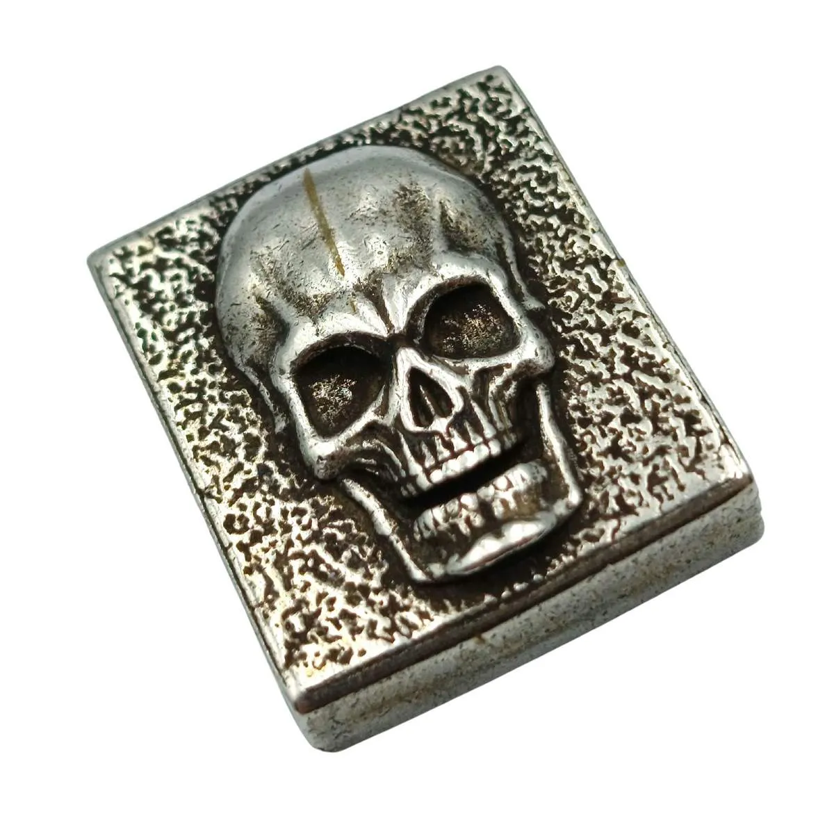 Skull bronze Molle clip