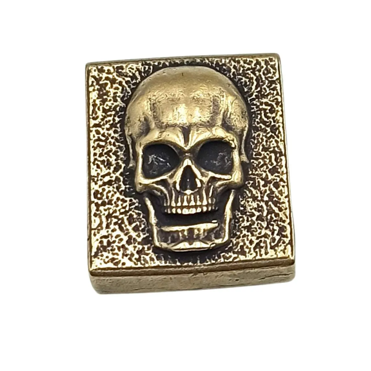 Skull bronze Molle clip