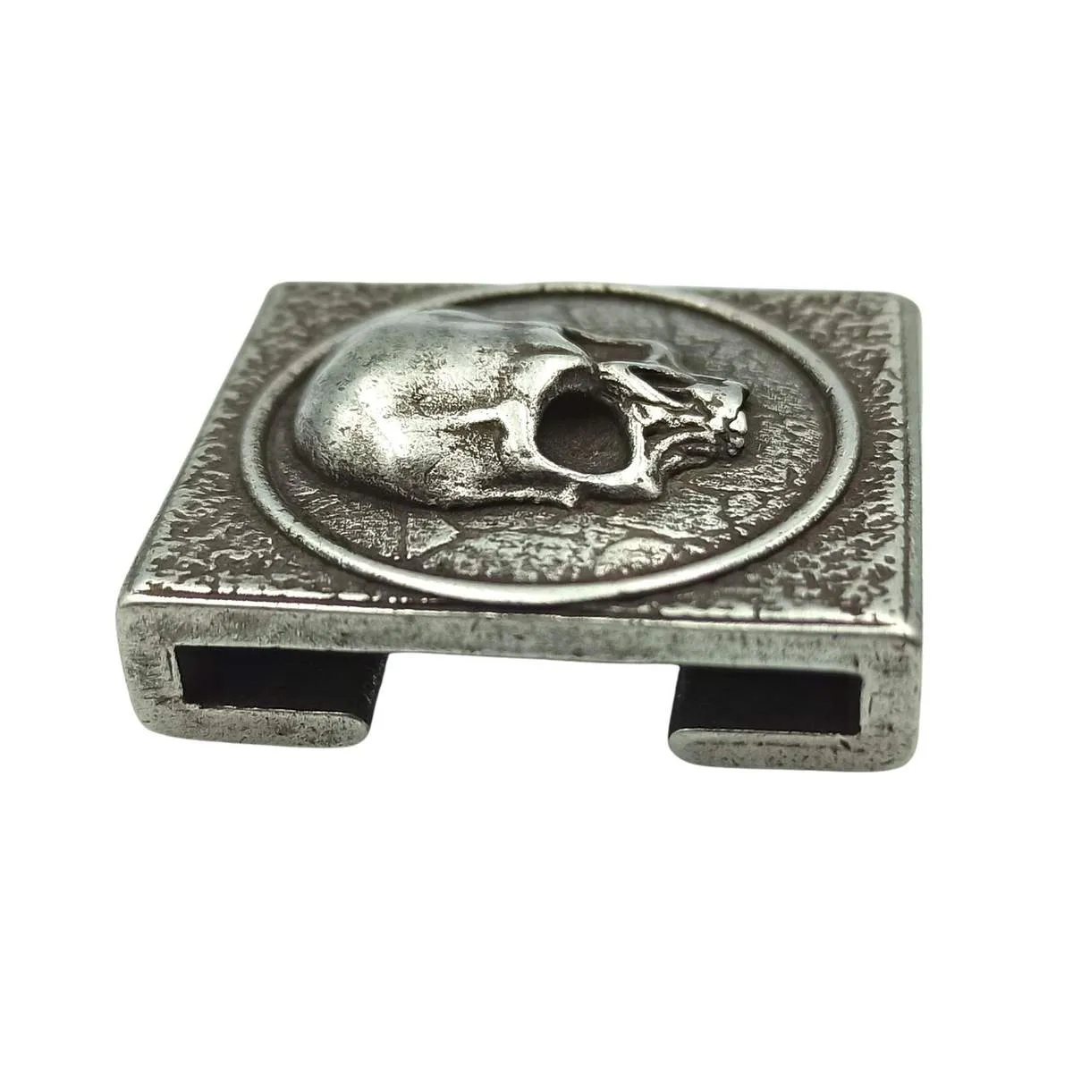 Skull bronze Molle clip