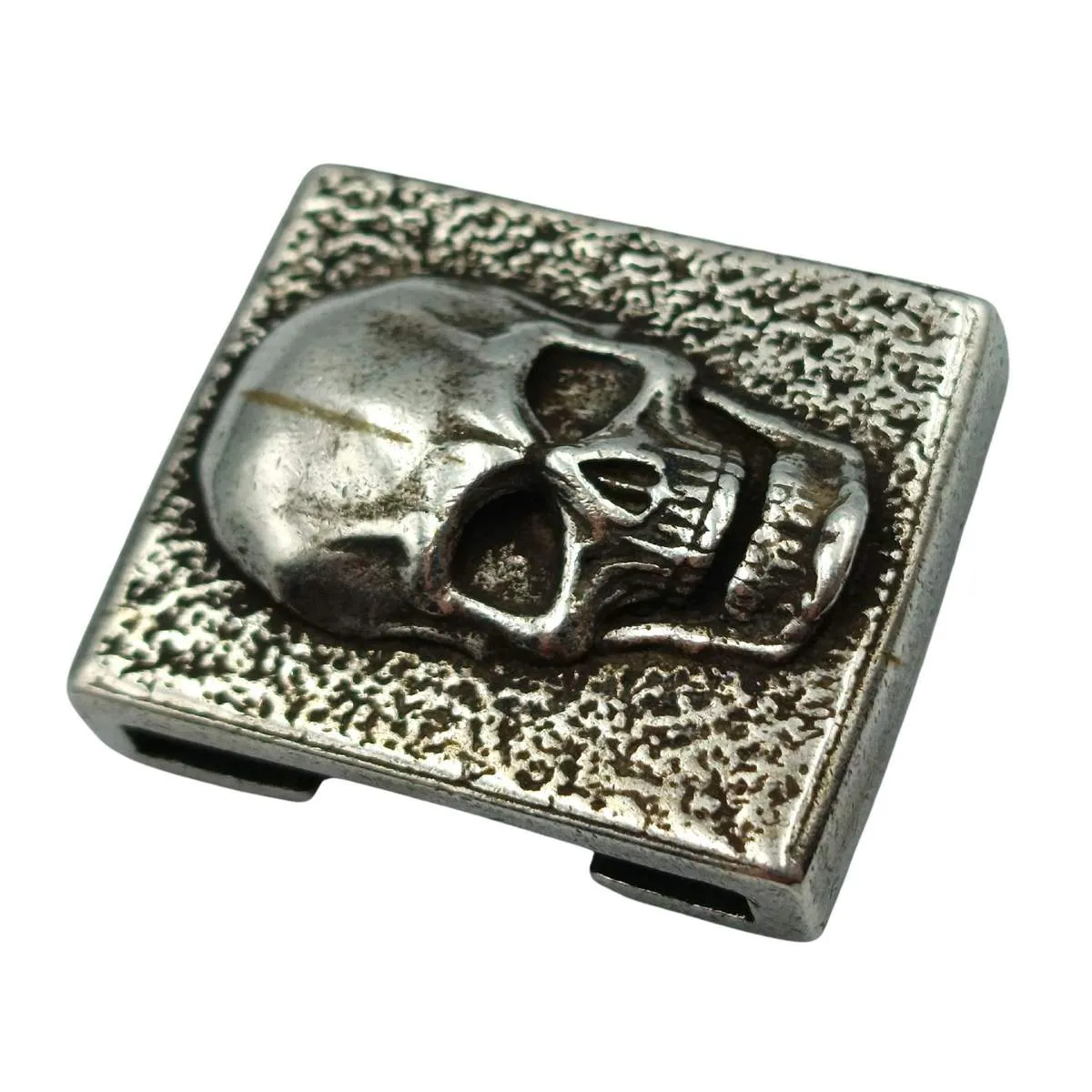 Skull bronze Molle clip