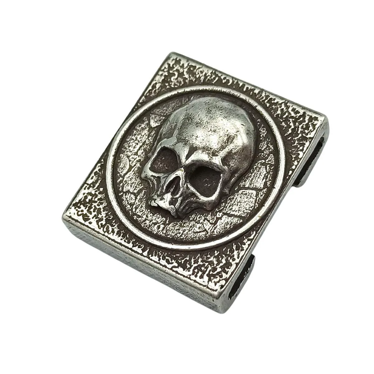 Skull bronze Molle clip
