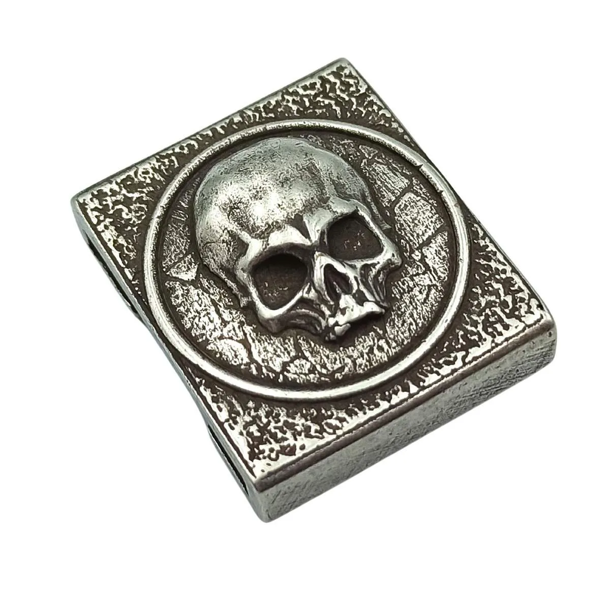 Skull bronze Molle clip