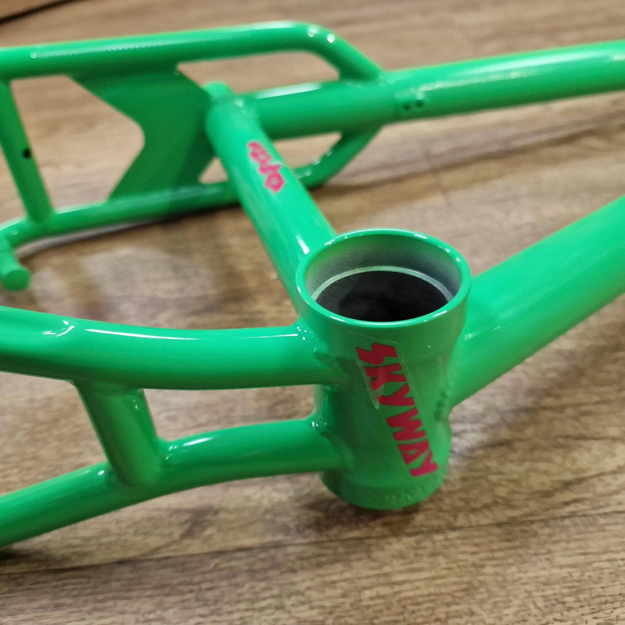 Skyway 2024 Street Beat Frame / Fork / Bars / Seat Green
