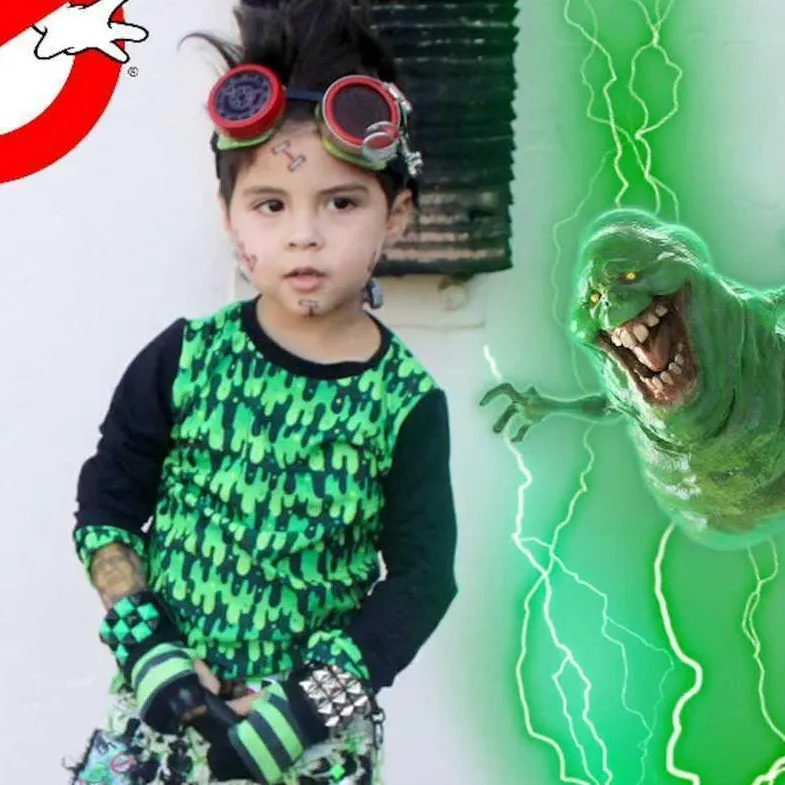 Slimer Green Steampunk Goggles