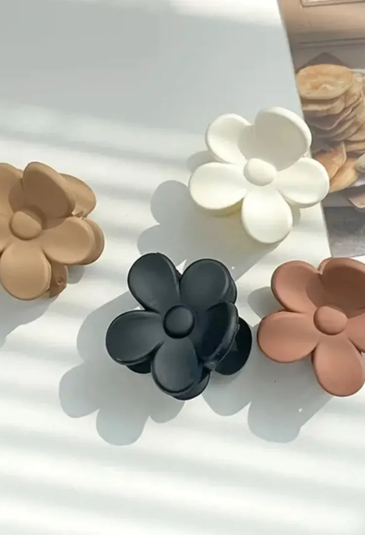 Small Flower Claw Clips set