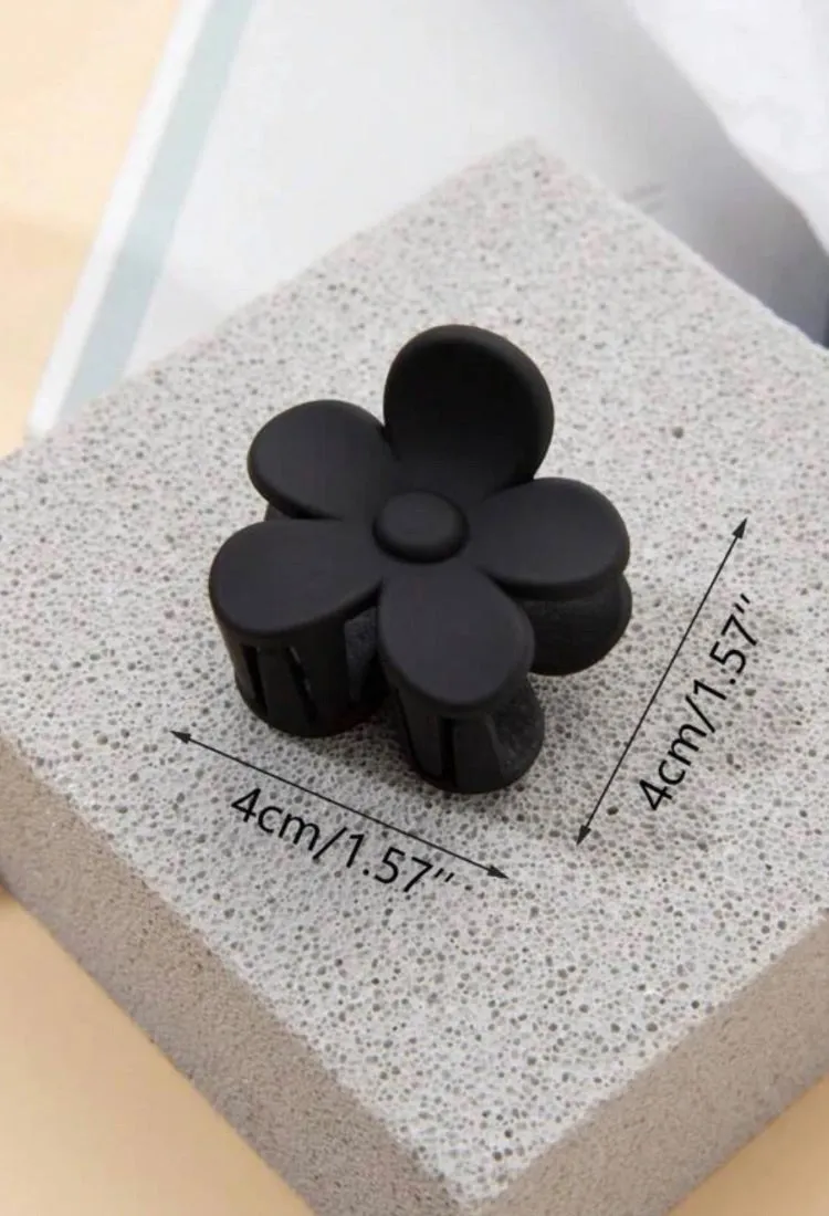 Small Flower Claw Clips set