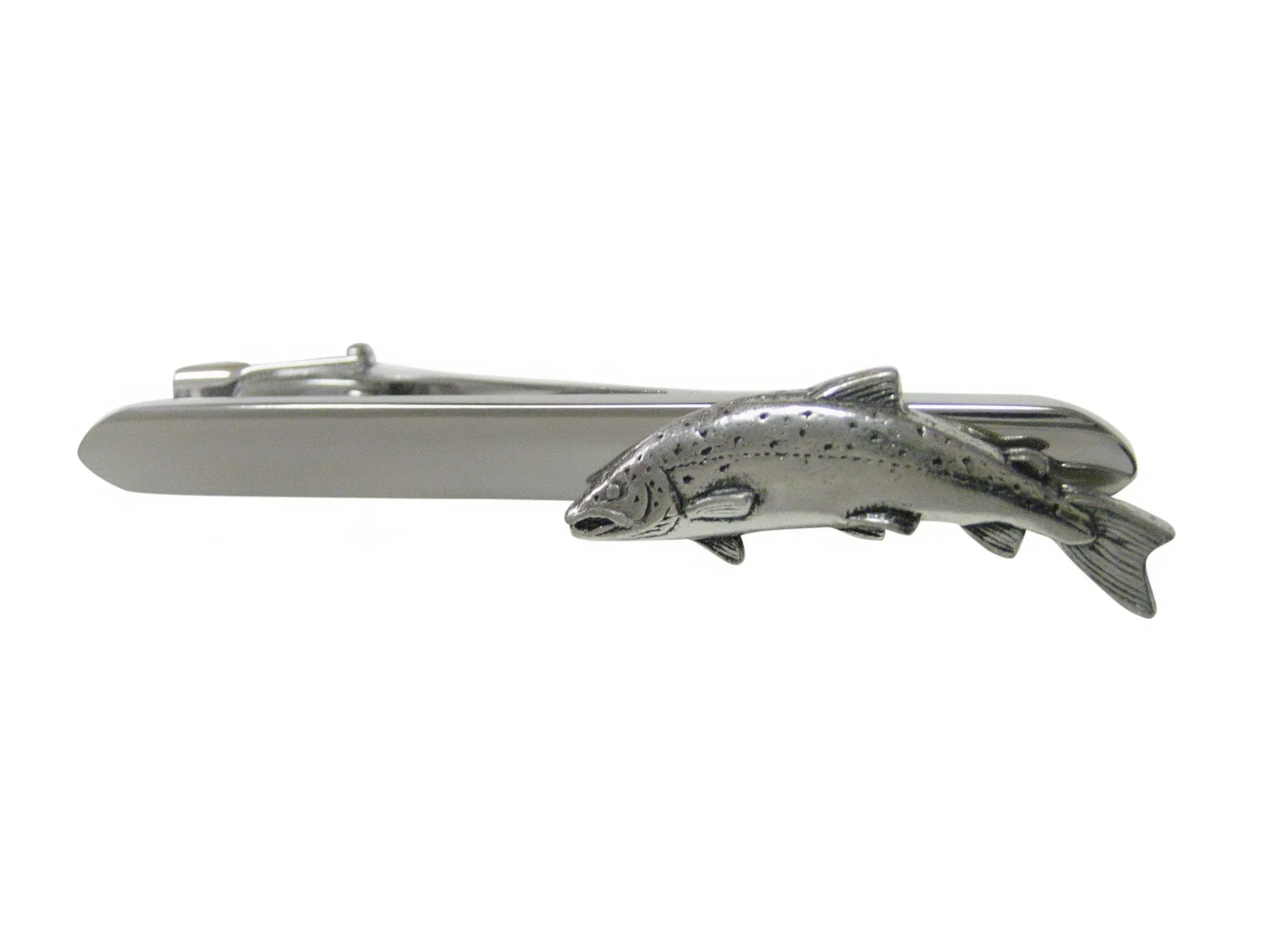 Small Salmon Fish Tie Clip