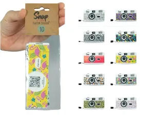 Snap Custom Stickers - 10 Pack