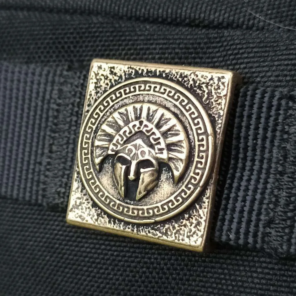 Spartan warrior helmet molle clip