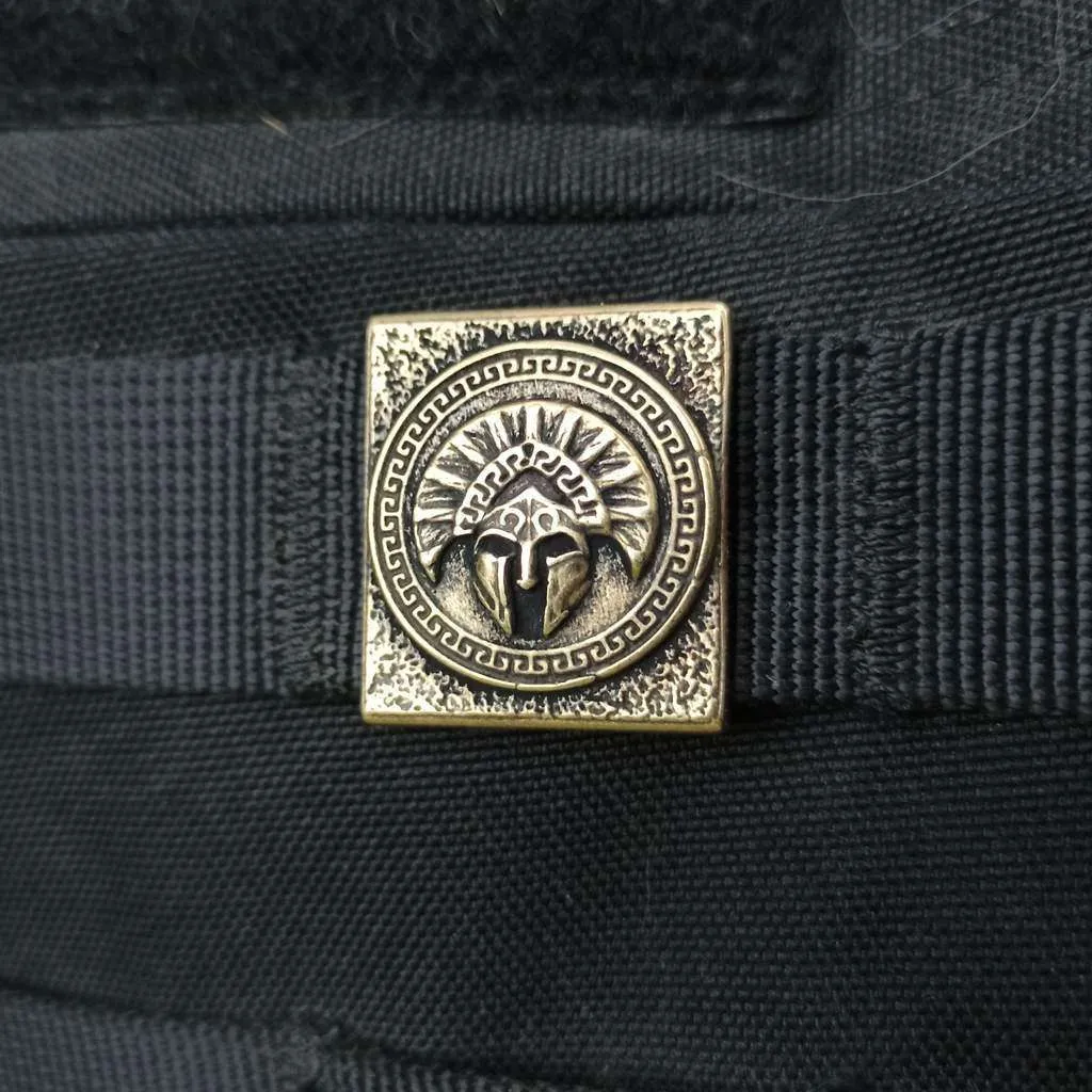 Spartan warrior helmet molle clip