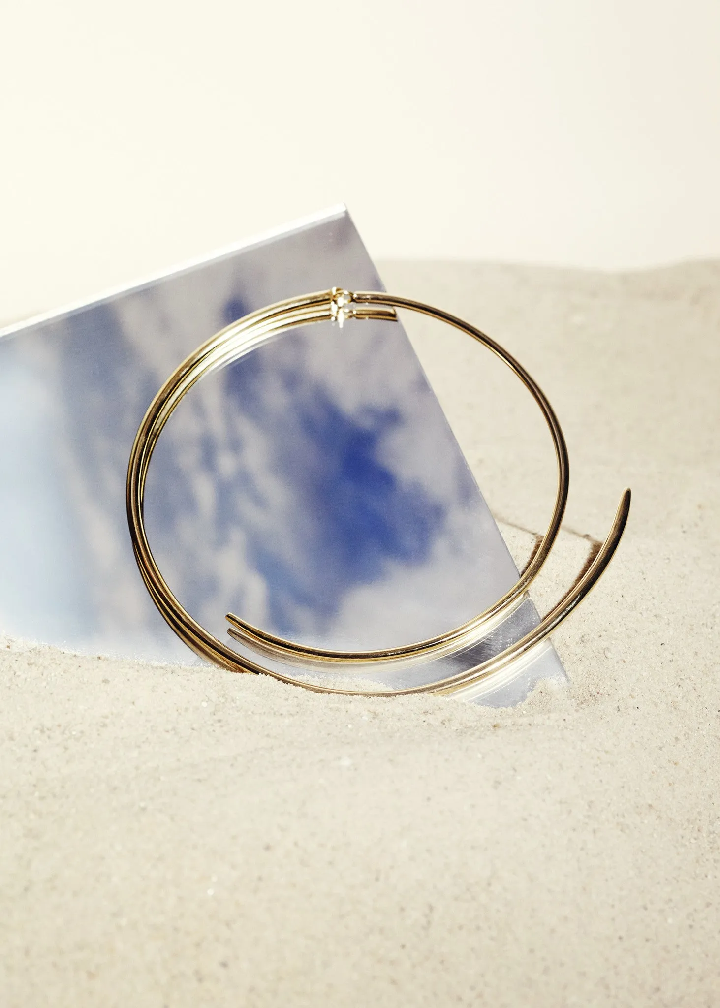 Spiral Collar in Gold
