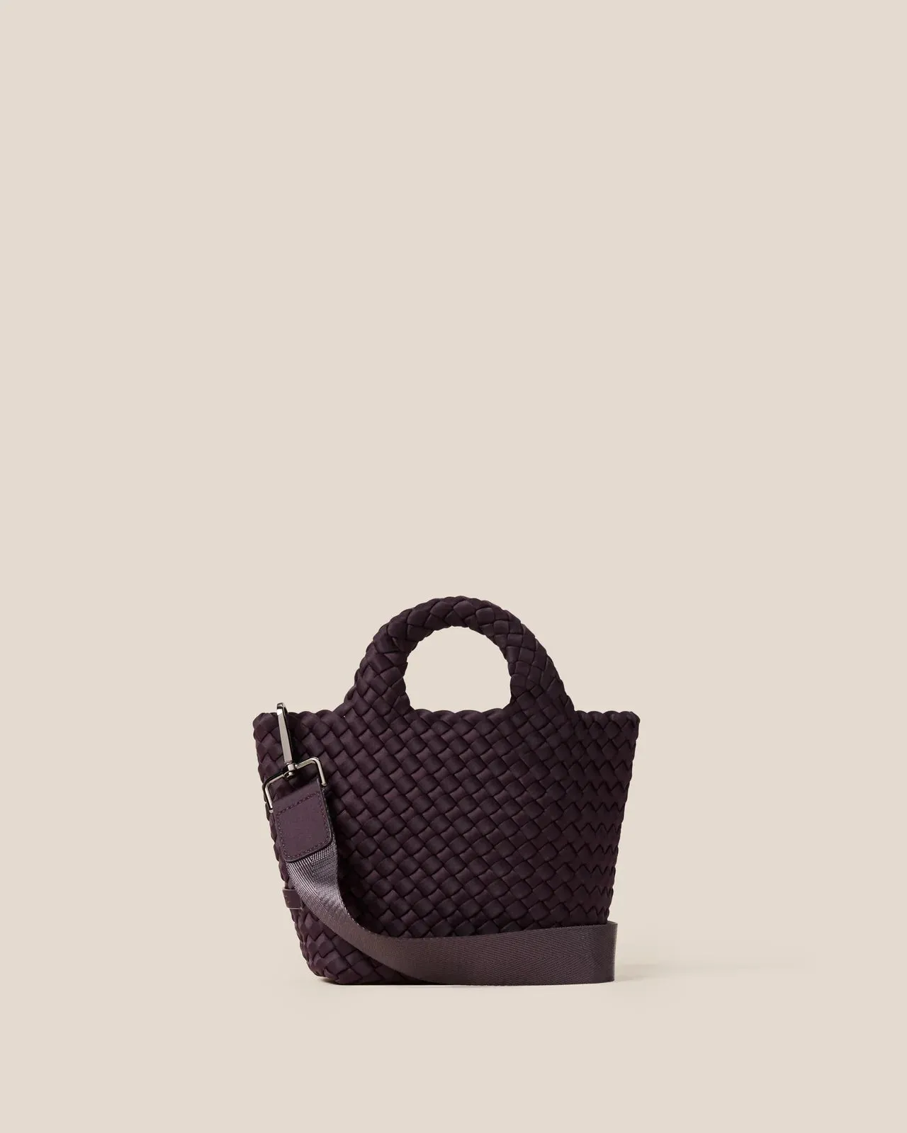 St. Barths Petit Tote in Aubergine