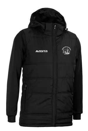 Stock Sale St Nicks GAA Black Nova Padded Jacket Adult