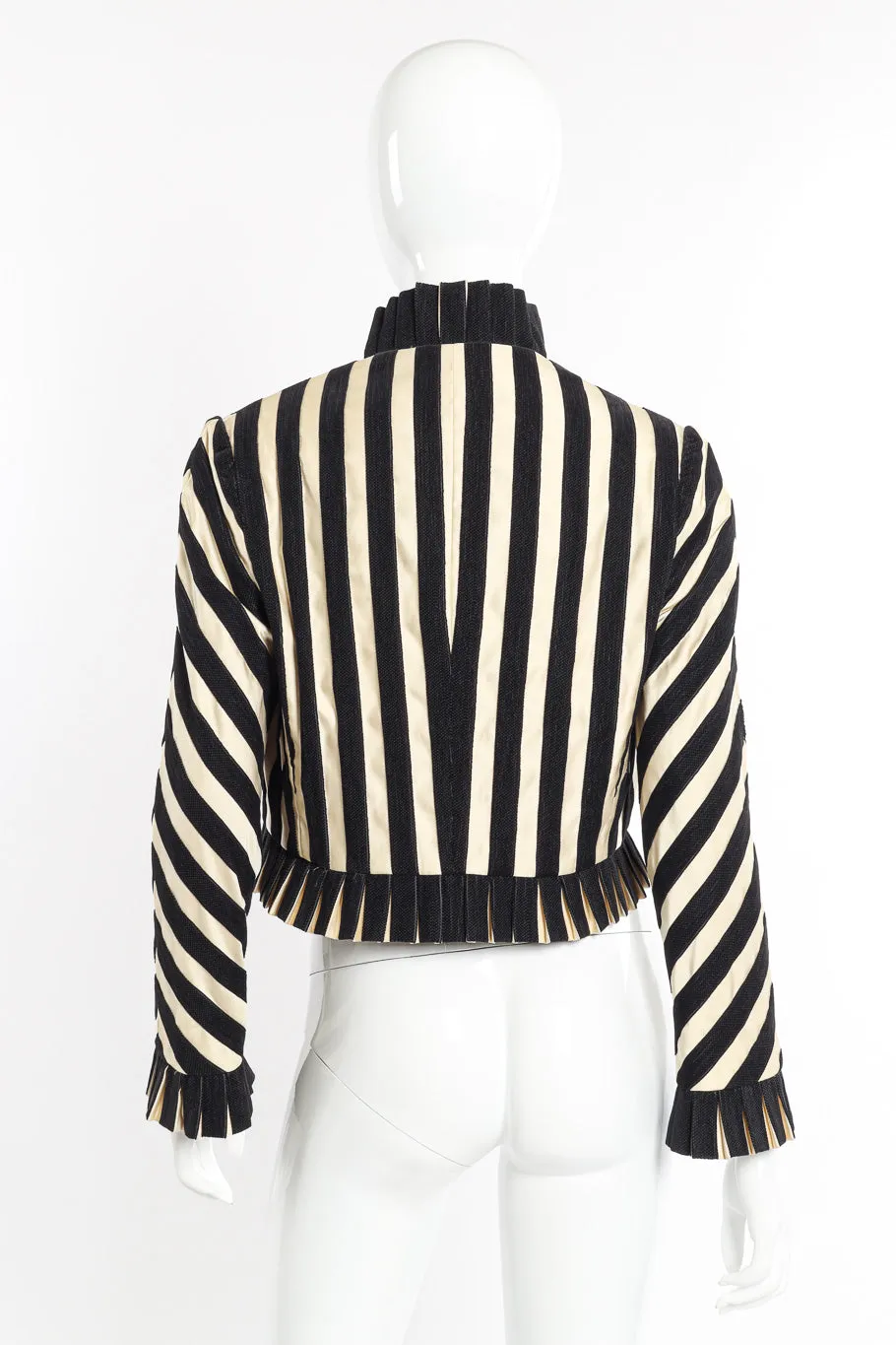 Striped Bolero Jacket