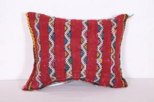 Striped Moroccan Rug Pillow 10.6 INCHES X 13.7 INCHES