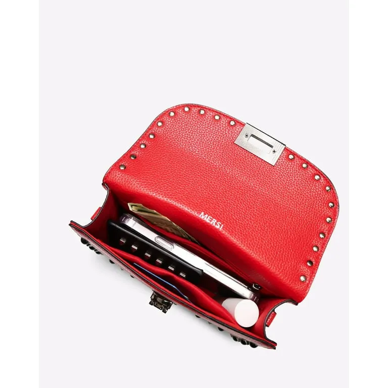 Studded Crossbody Vegan Crossbody