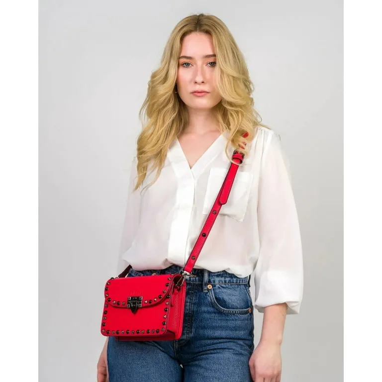 Studded Crossbody Vegan Crossbody