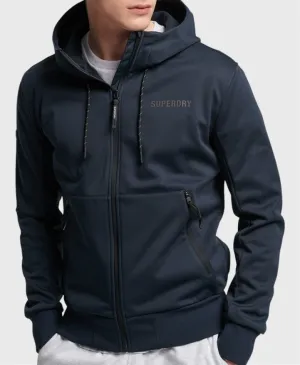 Superdry Core Tech Softshell Jacket Eclipse Navy