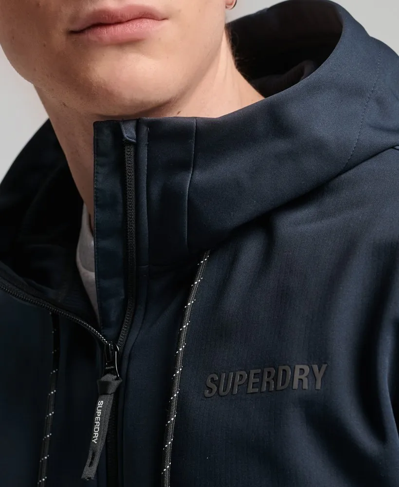 Superdry Core Tech Softshell Jacket Eclipse Navy