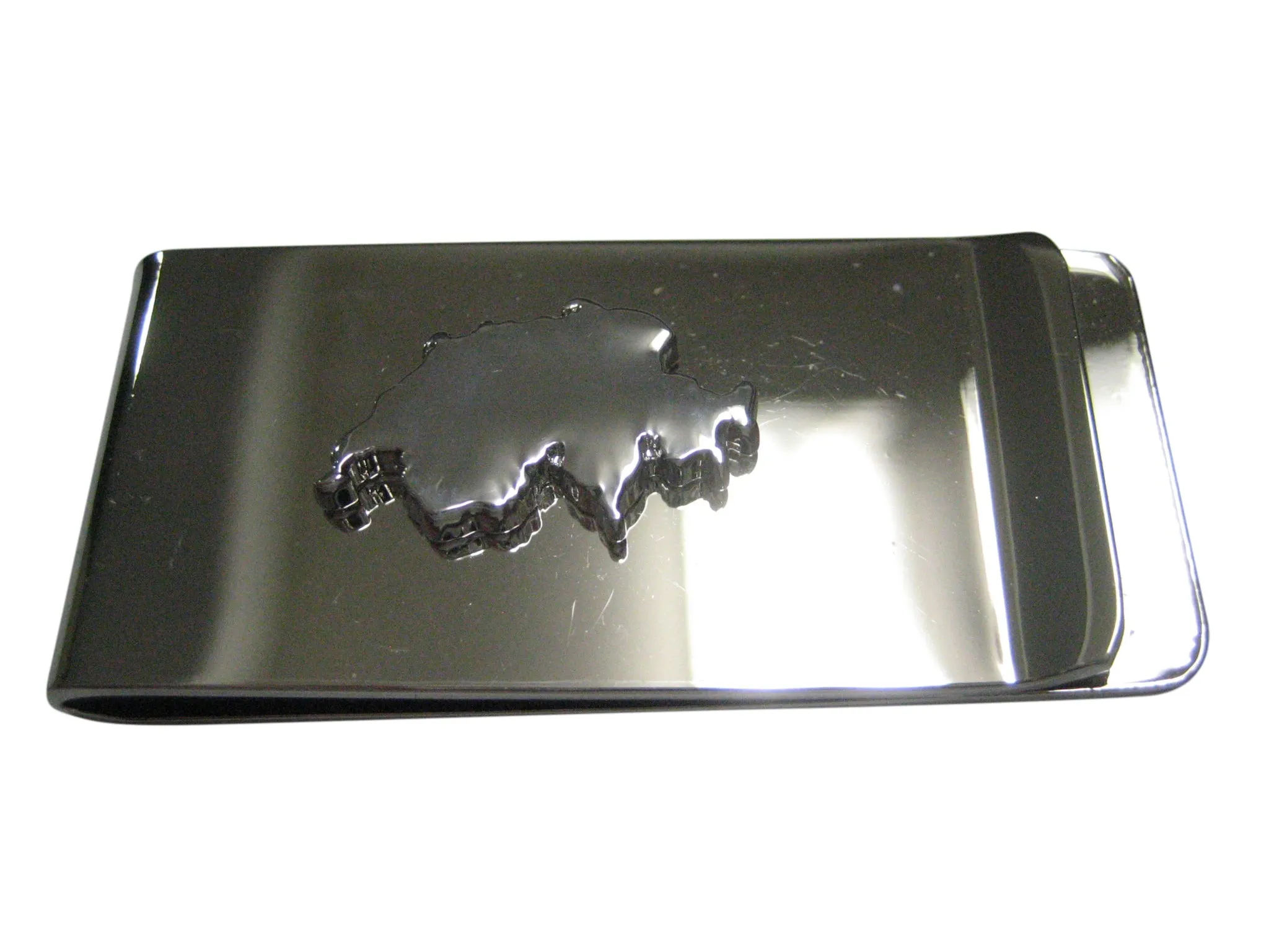 Switzerland Swiss Map Shape Money Clip