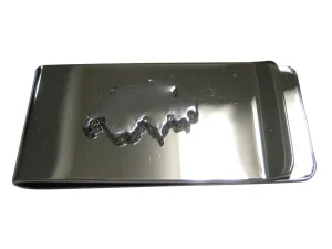 Switzerland Swiss Map Shape Money Clip