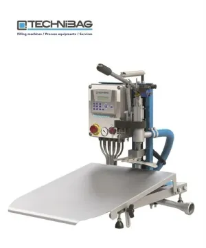 Technibag Bib'up Smart Top 180 semi automatic bag in box or pouch filler