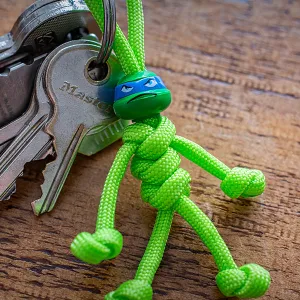 Teenage Mutant Ninja Turtles Paracord Buddy Keychain