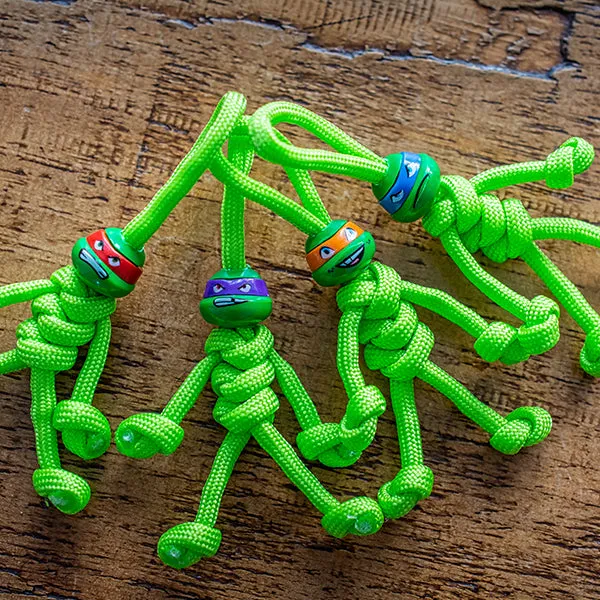 Teenage Mutant Ninja Turtles Paracord Buddy Keychain