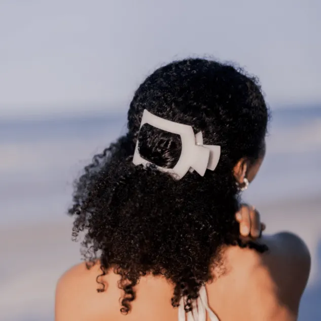 Teleties Large Flat Square Hair Clip