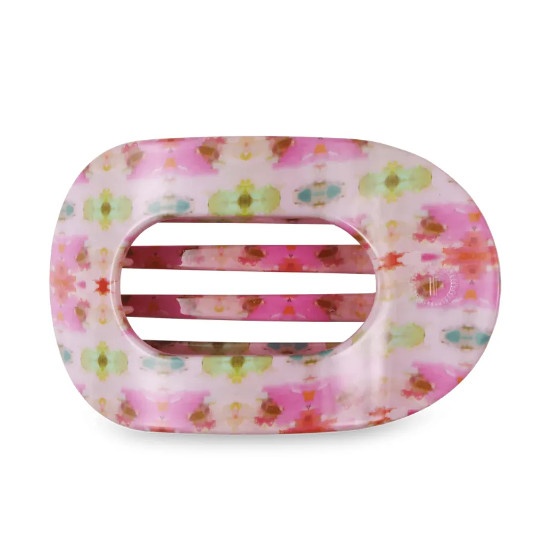 Teleties Medium Flat Round Hair Clip